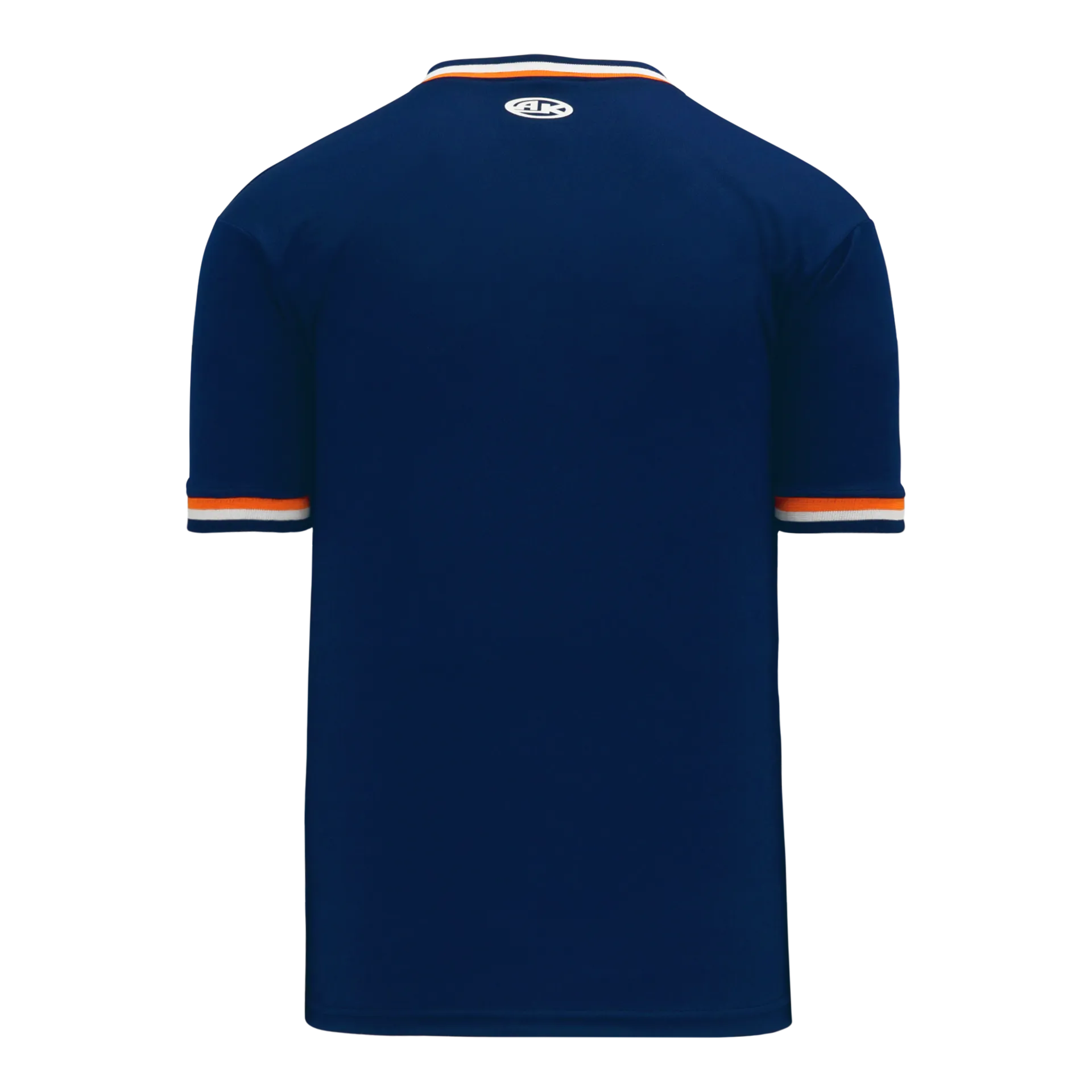 Athletic Knit (AK) S1333A-465 Adult Navy/Orange/White Soccer Jersey