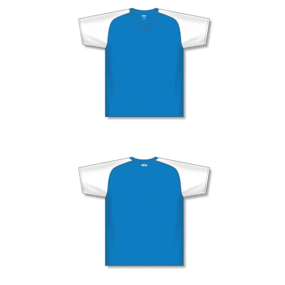Athletic Knit (AK) S1375Y-289 Youth Pro Blue/White Soccer Jersey